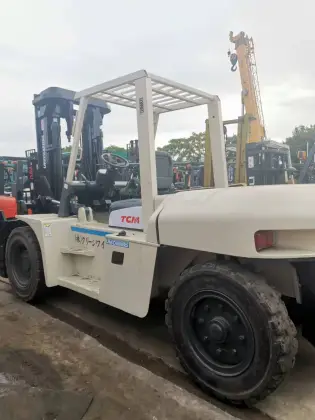 90% New Used Tcm 10t Forklift FD100 Japan Forklift Fd100 Diesel Forklift