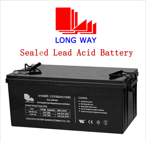 12V200ah Sealed Rechargeable Lead Acid Solar Batteries