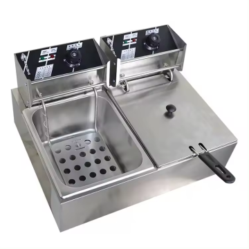 EF216 Electric Duck Fryer: двойная емкость бака для идеально хрустящих блюд