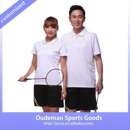 new fashion unisex badminton jersey women badminton sportswear for men