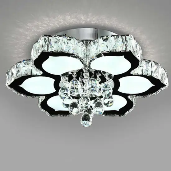 Wholesale Modern LED Crystal Ceiling Lights for Bedrooms and Hallways