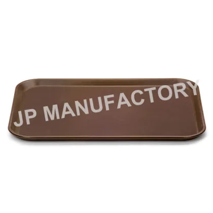 Hotel service trays,Polycarbonate rectangular trays,Non-slip serving trays