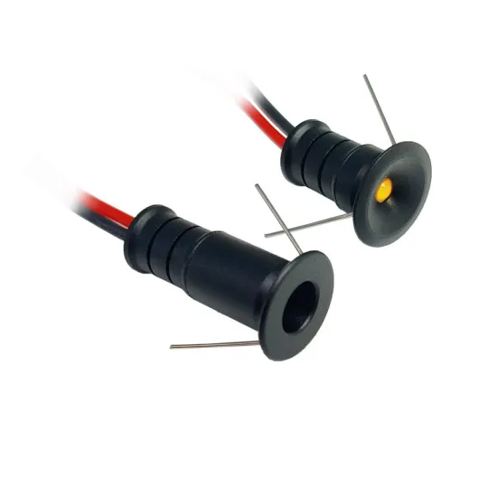 12V Micro LED Recessed Spotlight 0.5W 3000K for Roof Overhangs and Patio Roofs