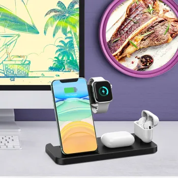 3in1 Wireless Charger 15W  Wireless Charging