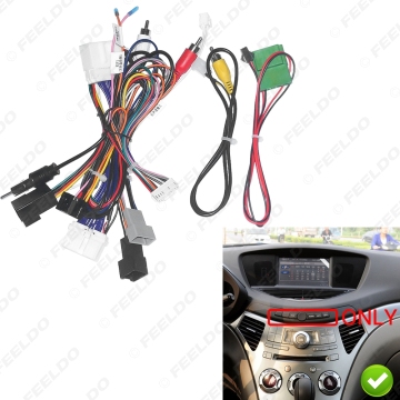 16pin Power Cord Wiring Harness Adapter for Subaru Tribeca (07-11) with OEM Navigator