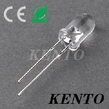 3mm Round Red Water Clear Short Feet Lens Led Diode
