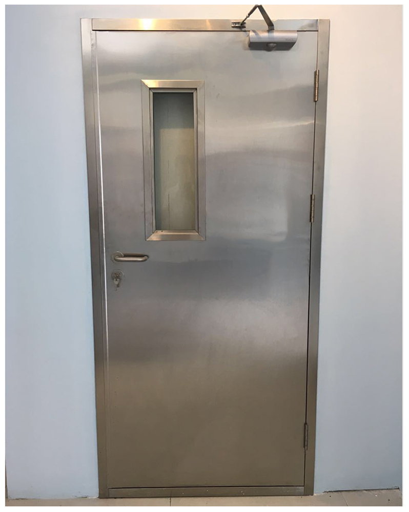 Stainless Steel Swinging Door 8