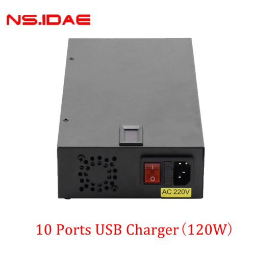 Multi Port Phone Charger 10 Port USB Charger 120W High Port Charger Factory