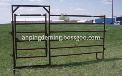 steel corral fence