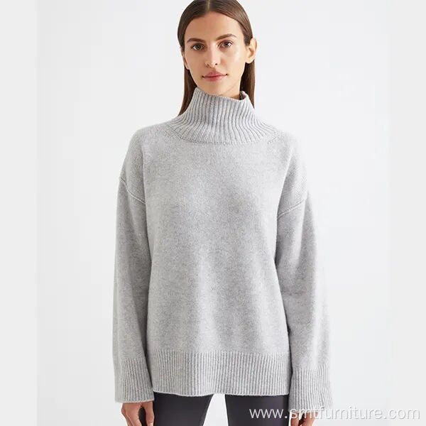 Christmas Turtle Neck Sweater Women