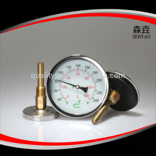 boiler water thermometer temperature gauge