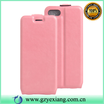 2017 Fashion Up and Down Flip Cover for iPhone 7 Leather Case