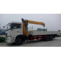 Mining and construction industry truck vehicle mounted crane