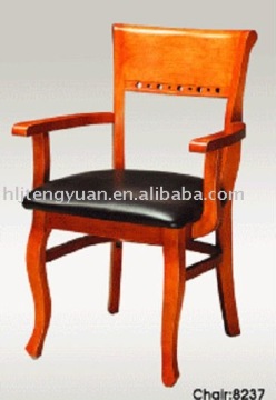 solid high quality PVC seat Dining Chair