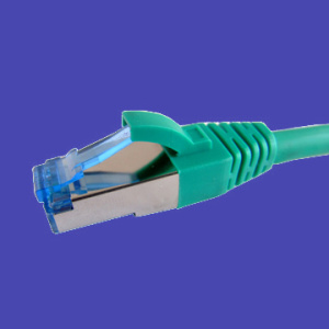 Cat6 Patch blindado duplo de chumbo