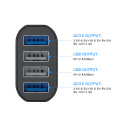 48W 4-Port USB Car Charger