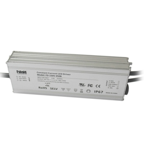 Controlador LED regulable de corriente constante de 150 W