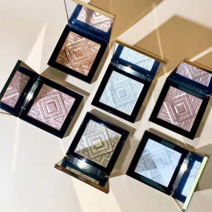 Vegan Highlight Powder & Contour Pressed Makeup Private Label Cosmetics