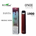 Kang vape يمكن التخلص منها vape 1900puffs