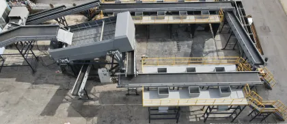 Environmental Solid Waste Recycling Plant & City Waste Garbage Sorting Machine