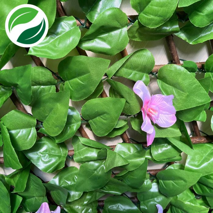 Expansion joint simulates artificial peach leaves