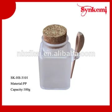 100g plastic bottle salt bath