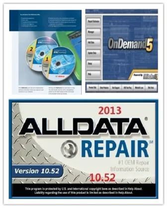 Automotive Diagnostic Software Alldata10.52+ondemand5.8 + Bosch Esi 2012