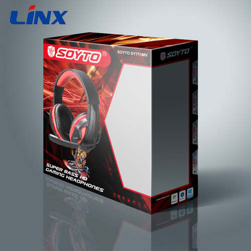 Wholesale gaming headphone gamer headphones with mic