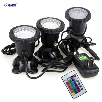 16 χρωματιστά τοπίο LED LED Garden Spotlight