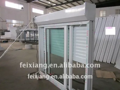 roller shutter with casement window