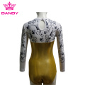 Gymnastics Long Sleeves Athotic Leotard For Adults