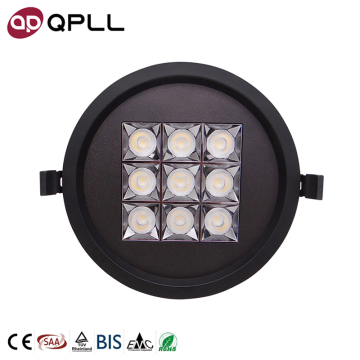 85-265V สีดำรอบ 16 วัตต์ SMD Downlight LED - อุปทานจากโรงงาน