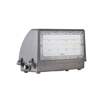 80w LED Wall Pack Light - Walkway LED Lights Wall Pack Mini Tall Pack LED Semi Cutoff Wallpack Light
