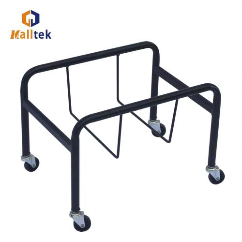 China Powder Coating Supermarket Metal Shopping Basket Holder Manufactory