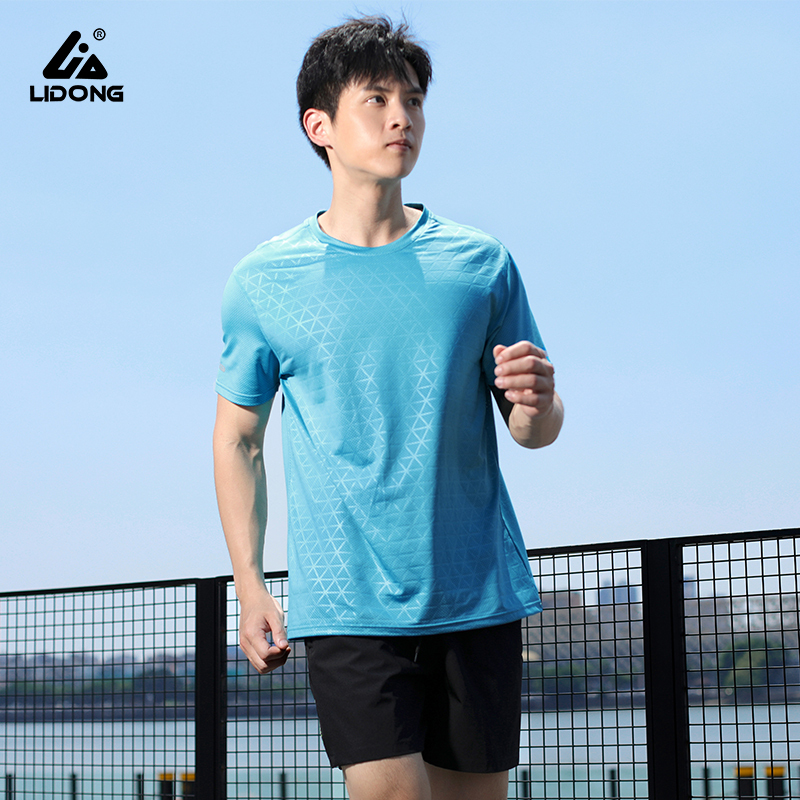 Breathable V-Neck Tee for Men Summer Style