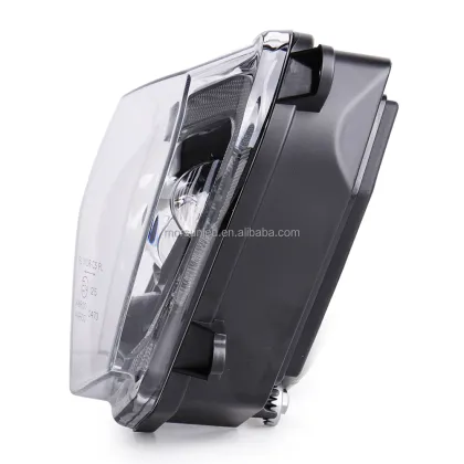 EMark Certified LED Headlight for Duke 690/Motorcycle Accessories LED Lights with Halo for Duke 690R