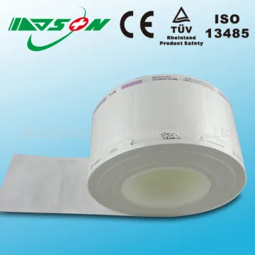 Disposable H2O2 plasma sterilization pouch reel
