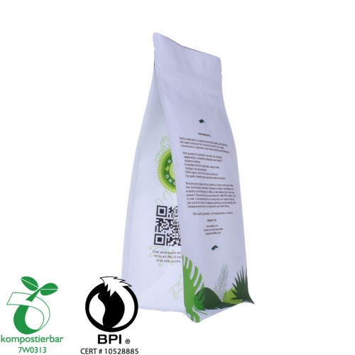 Compostable Laminated Material Round Bottom Pbat Bag Factory