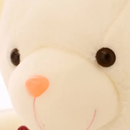 Soft Plush With Checked Tie Teddy Bear Plush, Teddy Bear Plush 120cm, Plush Giant Teddy Bears