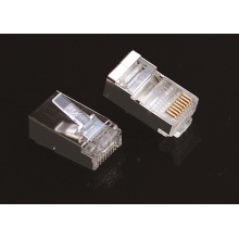 Shield Conector RJ45 Masculino Feminino