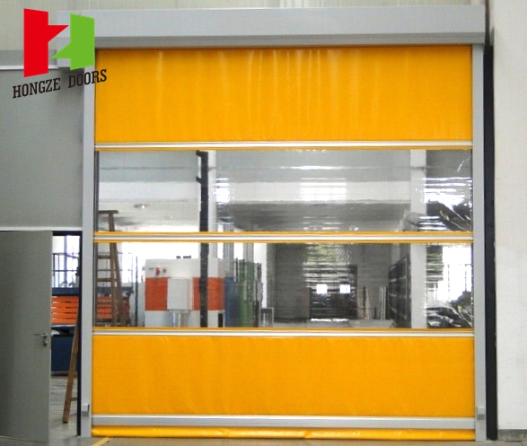 Automatic Anti-static PVC high speed shutter door