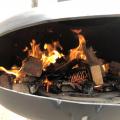 indoor corten ssteel black hanging fireplace fire pit