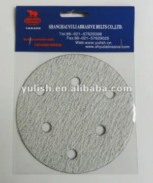 DIY hardware - White abrasive velcro sanding disc