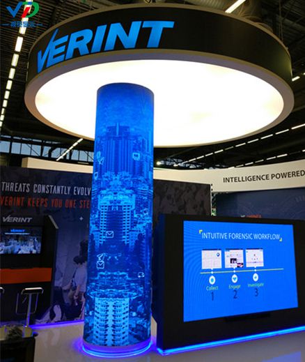 Flexible Led Video Wall Display Round Led Display