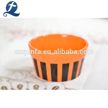 Halloween Decor Snack Food Dish Custom Ceramic Tableware