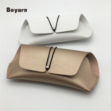 Boyarn Toptan Deri PU Gözlük Kılıfı