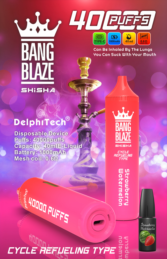 Wholesale Bang Blaze 40000 Puffs Disposerive Vape 40k