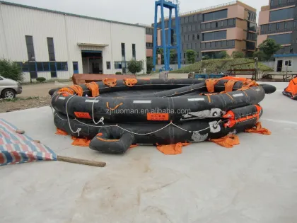 High Quality Inflatable Viking Life Raft - 65 Person Open-Reversible Type
