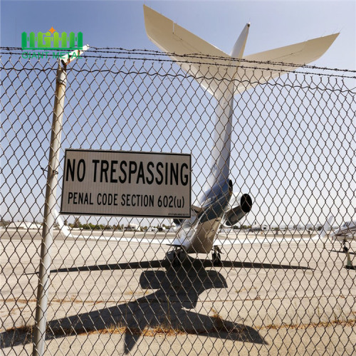 Recinzione dell&#39;aeroporto saldata di sicurezza