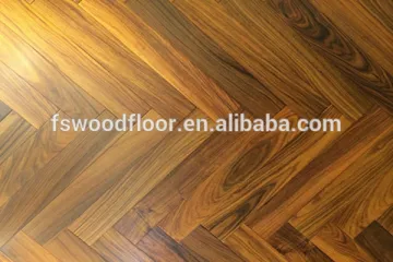 Herringbone rosewood parquetry flooring